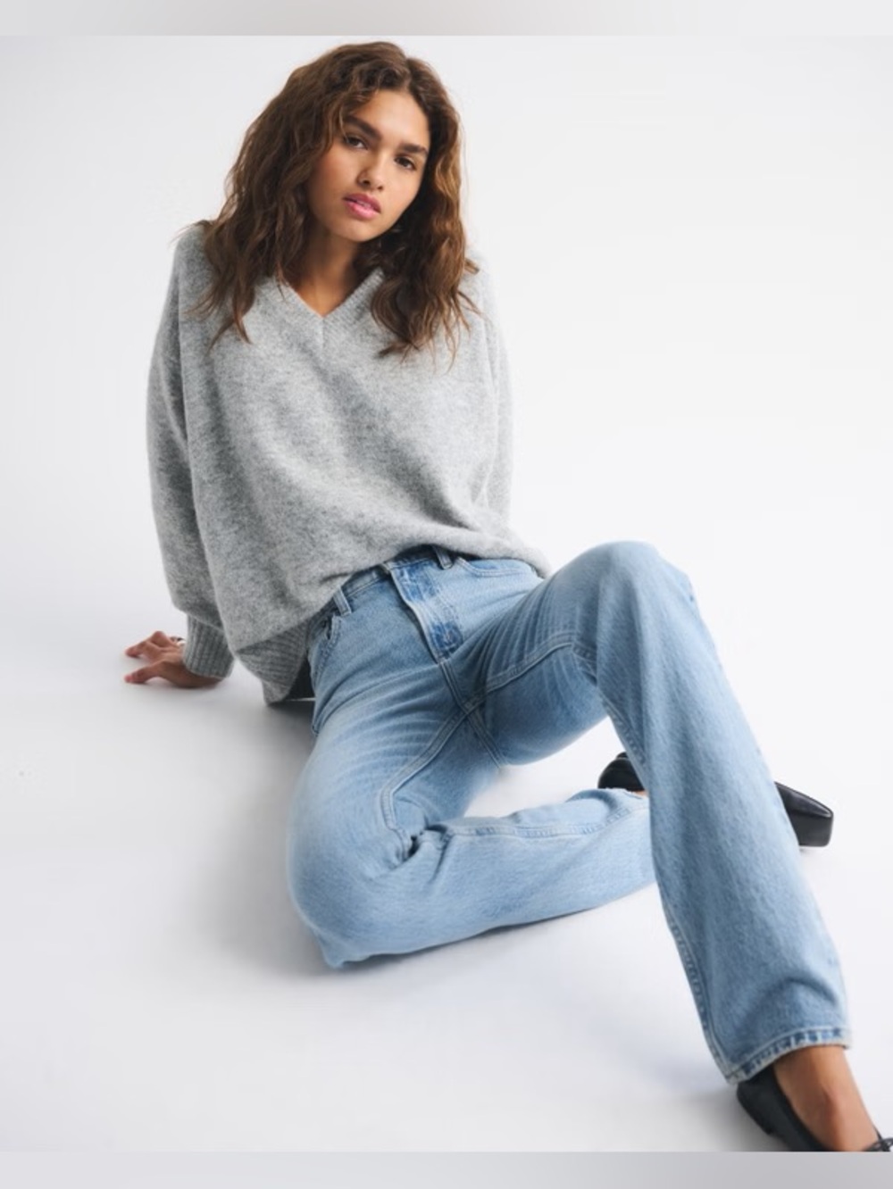 Abercrombie & Fitch 90’s Straight Ultra High Rise